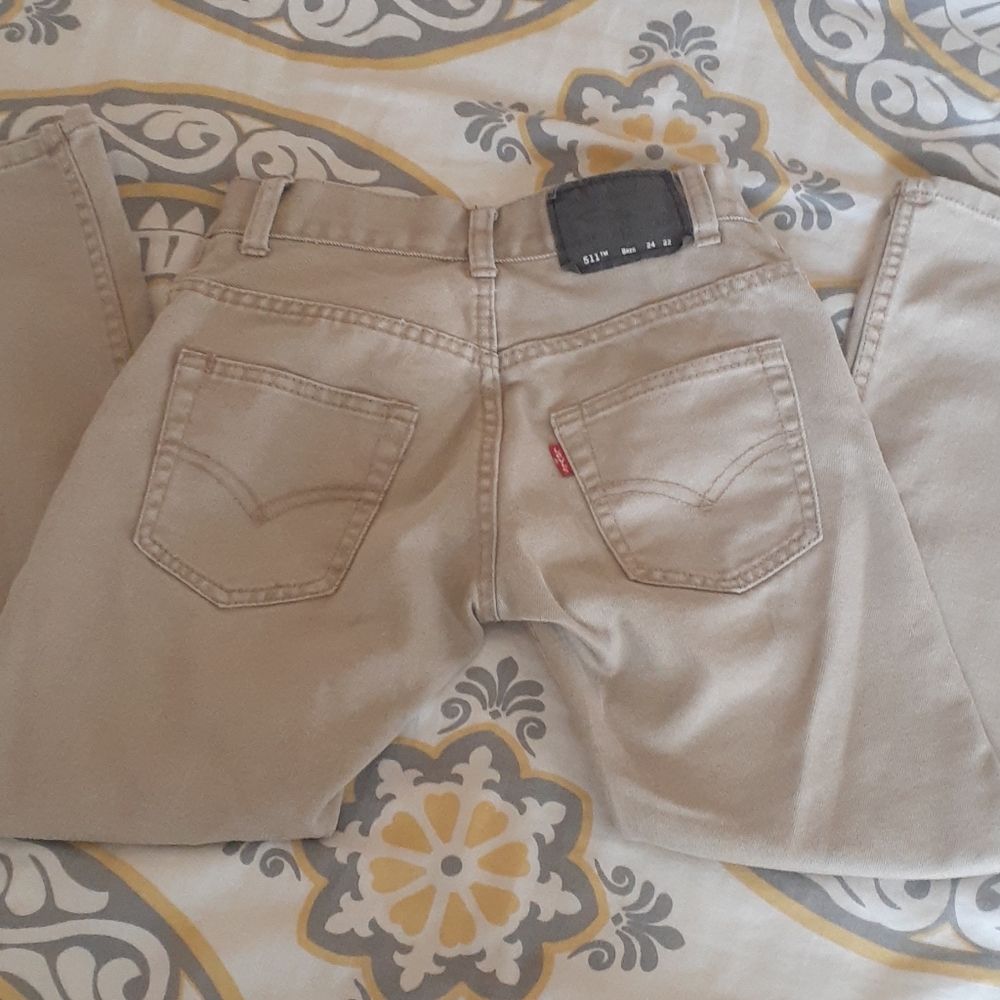 Levi tan/beige/khaki jeans